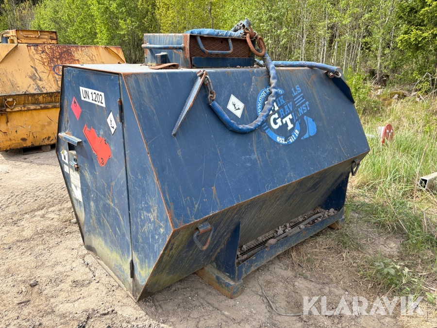 Dieseltank Färmartanken 1500 liter