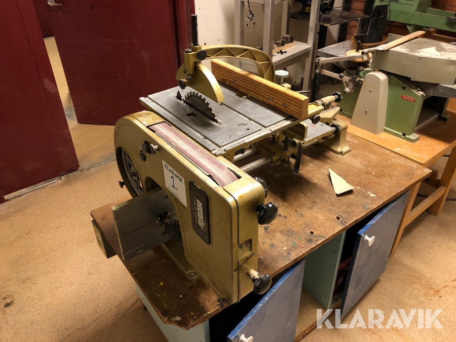 Multimaskin såg, svarv och slip Emcostar