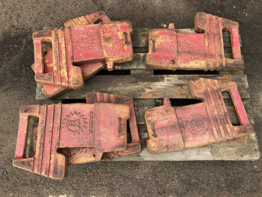 6st Frontvikter Original Volvo BM