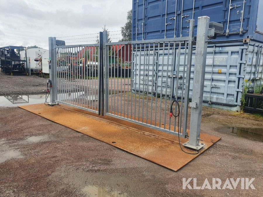 Slaggrind elektrisk mobil/flyttbar Halsäng på körplåt