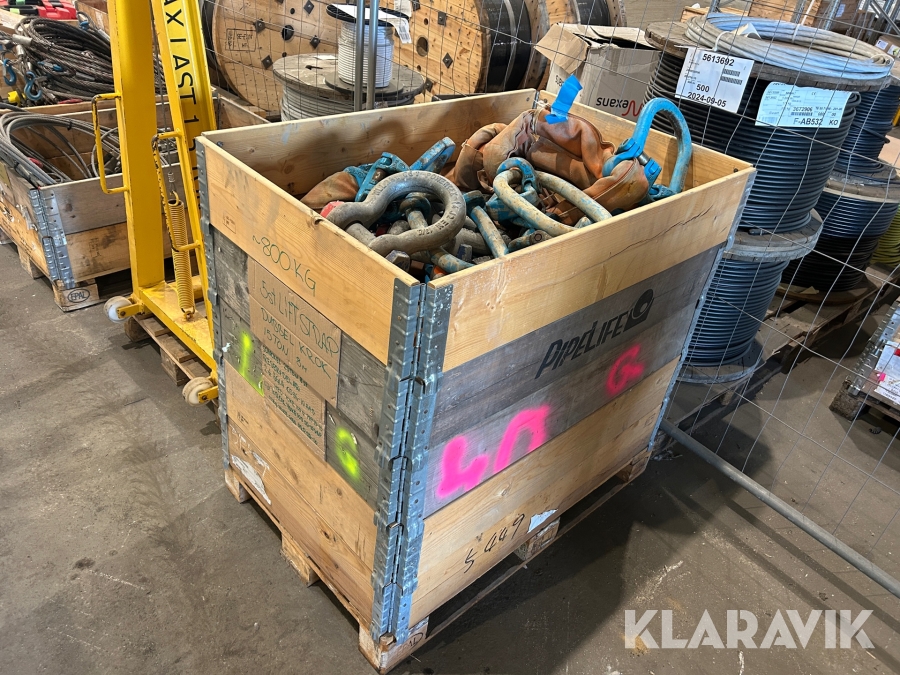 Lyftstroppar & krokar