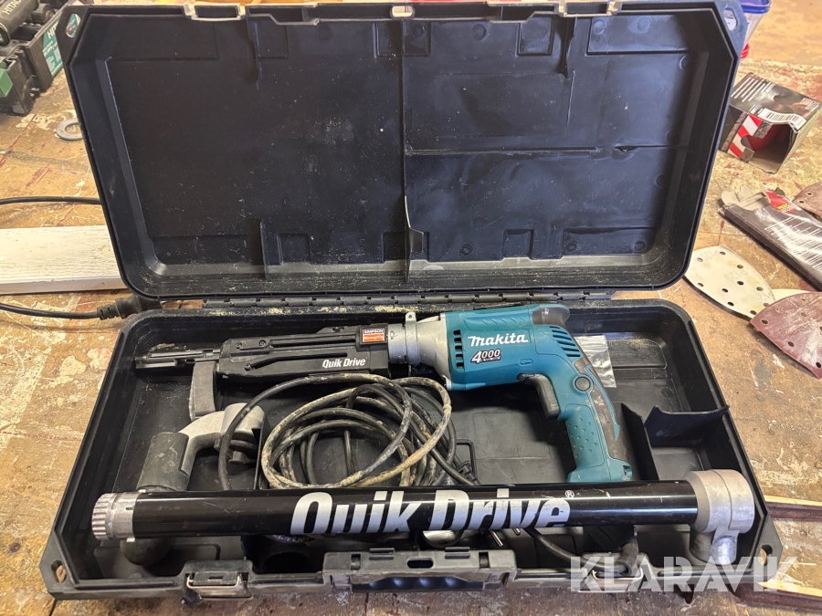 Skruvautomat med förlängare Simpson Quik Drive + skruv