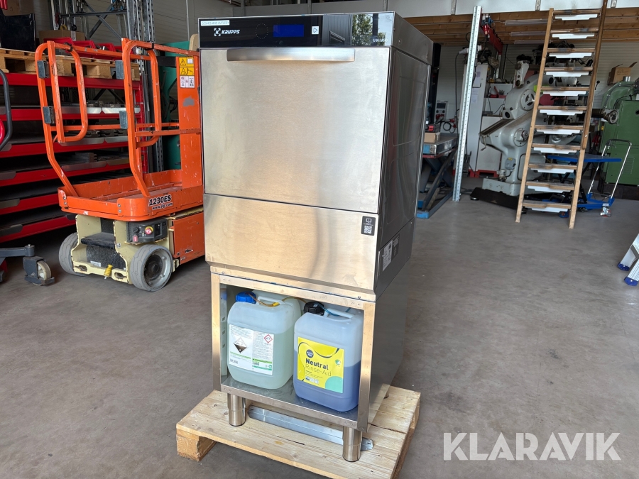 Diskmaskin KRUPPS K560E med tillbehör
