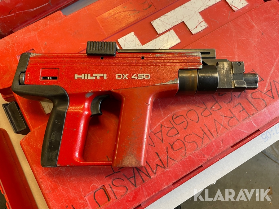 Bultpistol Hilti DX450, Västervik, Klaravik auktioner