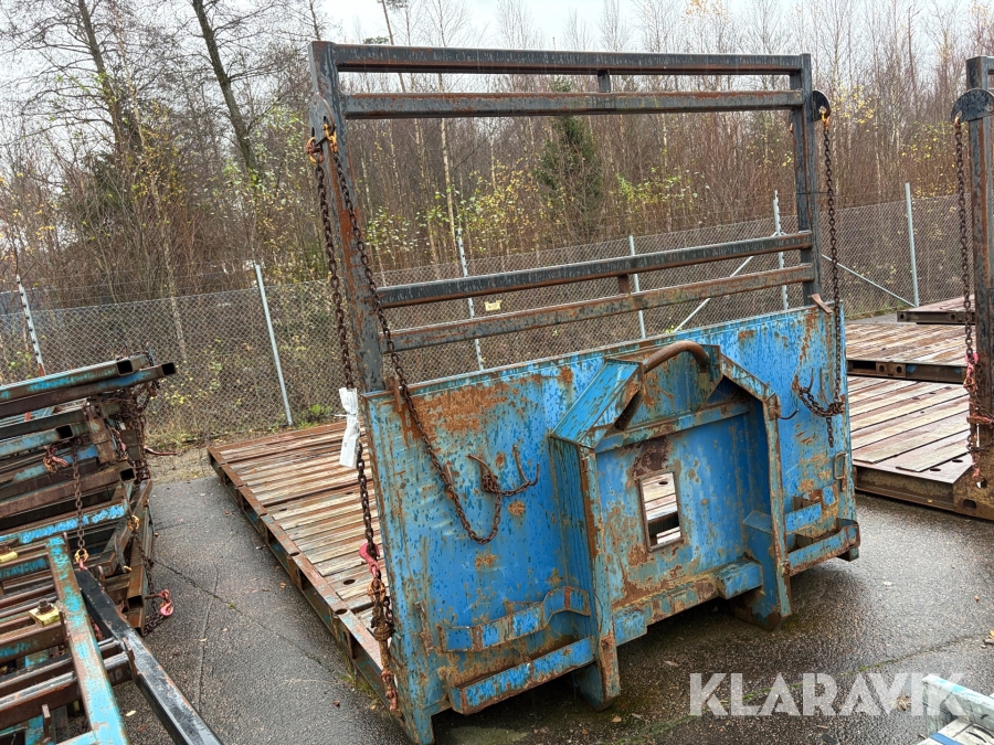 Maskinflak Lastväxlarflak med galge