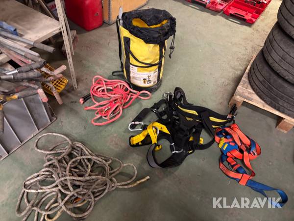 Säkerhetssele med tillbehör Petzl