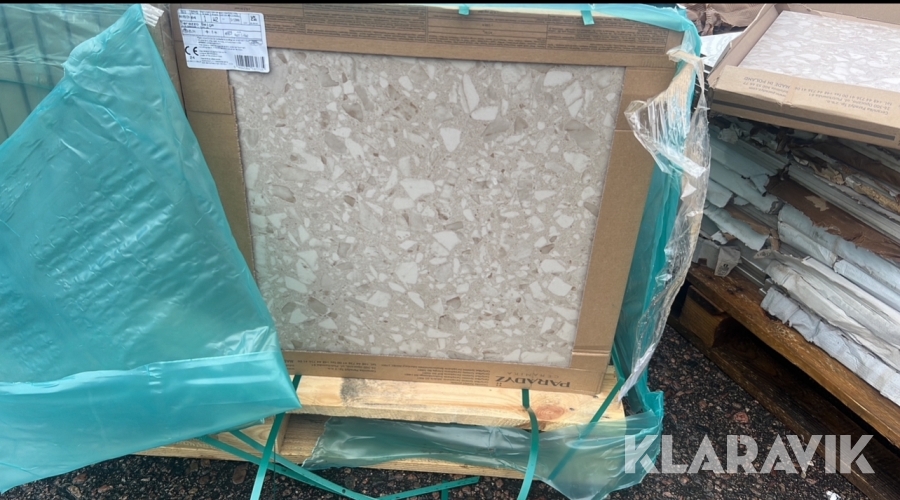 Granitkeramik terazzo beige 60x60