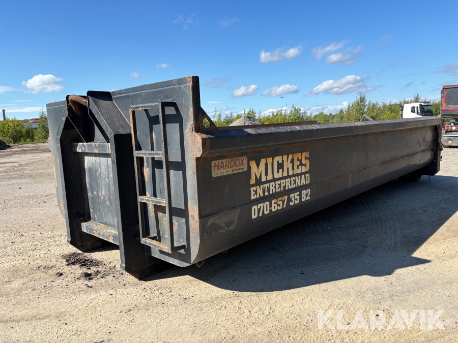 Lastväxlarflak Birger 12 m3 Hardox