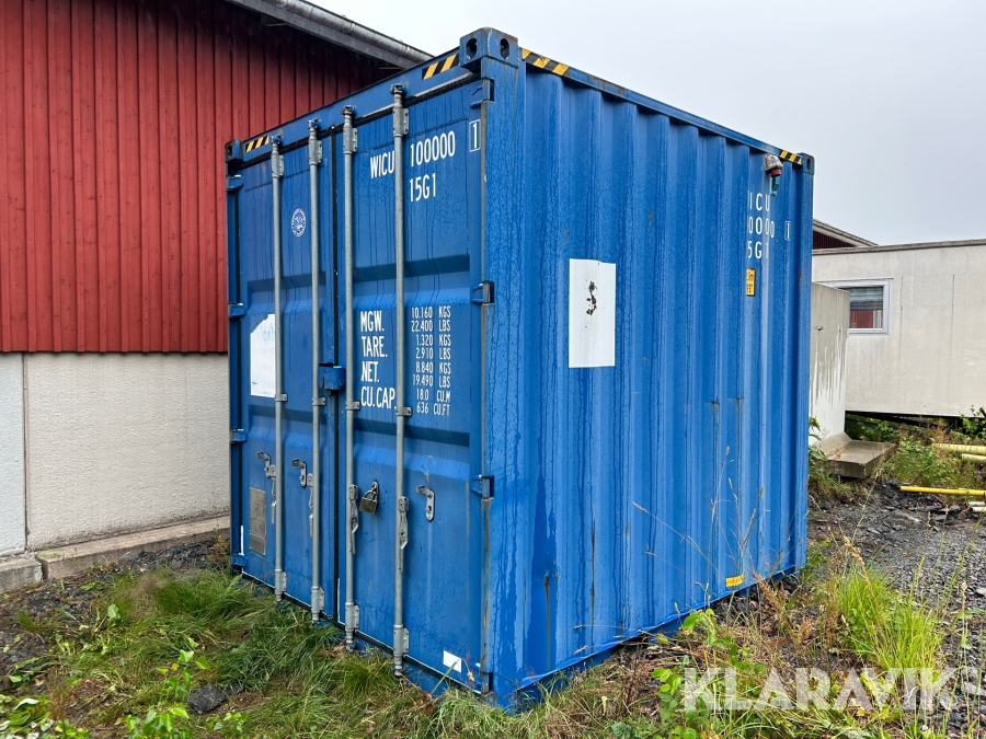 Container 10-fot WICU 10000