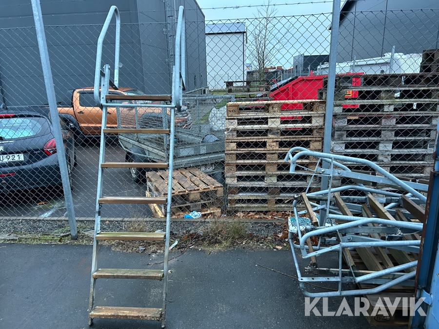 Fällbar bryggstege Skeppshult 6 st