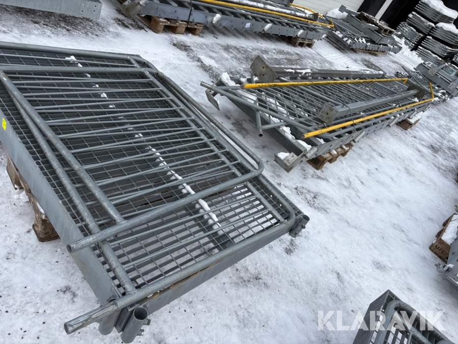 Brand/Evakueringstrappa Eurostair Rak 1 st