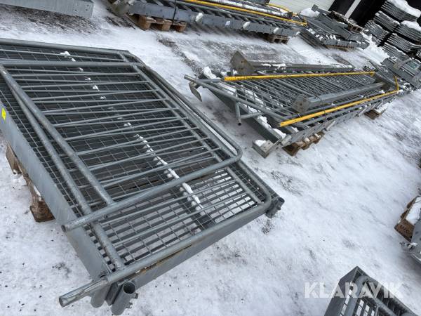 Brand/Evakueringstrappa Eurostair Rak 1 st