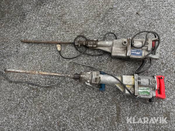 Bilningsmaskin Kango Typ 900 & 750 2st