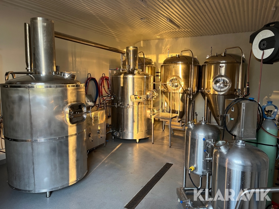 Komplett bryggeri Labu-Bräu Österrike Braublock 10/20HL