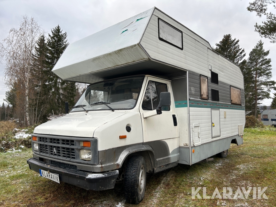 Veteranhusbil Citroën C25 Förlängd