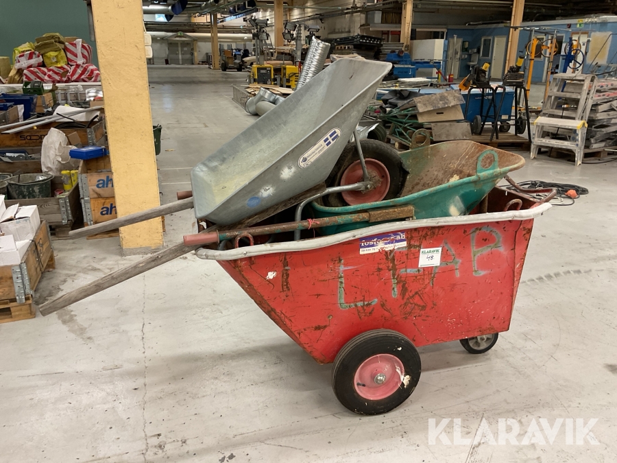 Fodervagn och skottkärror Starke Arvid