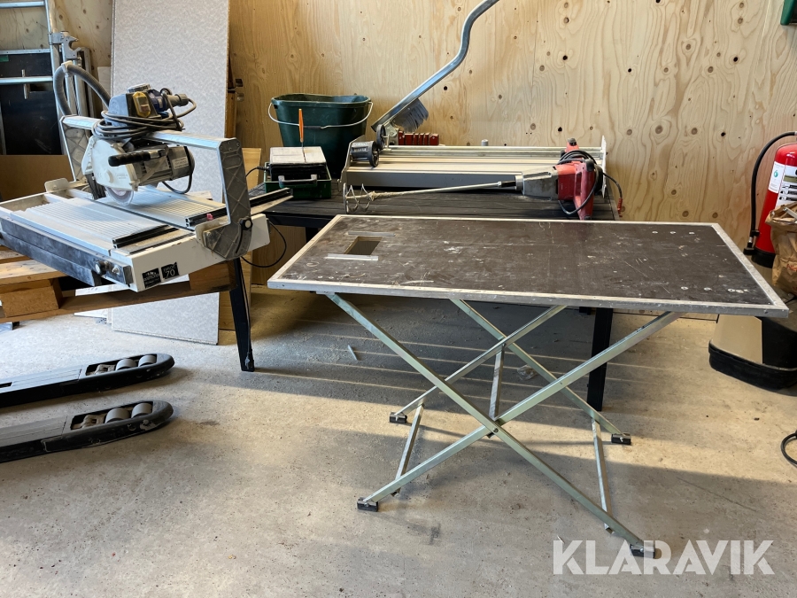 Kakelskärare, visp med mera. Raimondi, Flex mfl.