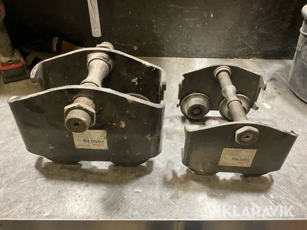 Balkvagn Carl Stahl 500 & 2000kg 2st