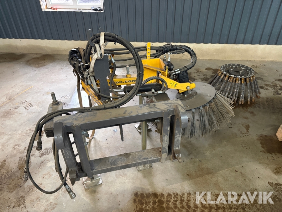 Ogräsborste Broddson Fight R 400 med extra borste