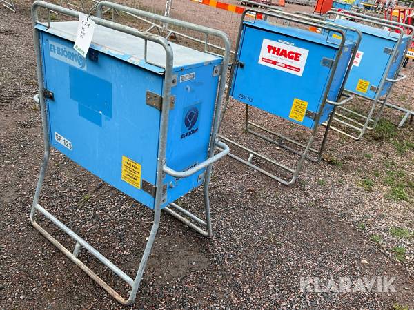 Elcentraler 3st El-Björn ZSF 63, SF 125