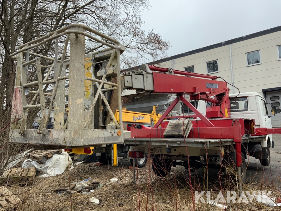 Billift med Denka lift TB 165