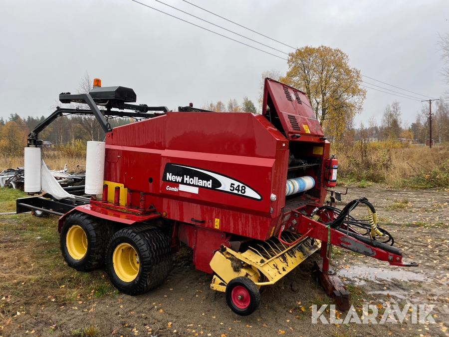 Rundbalspress New Holland 548 Combi