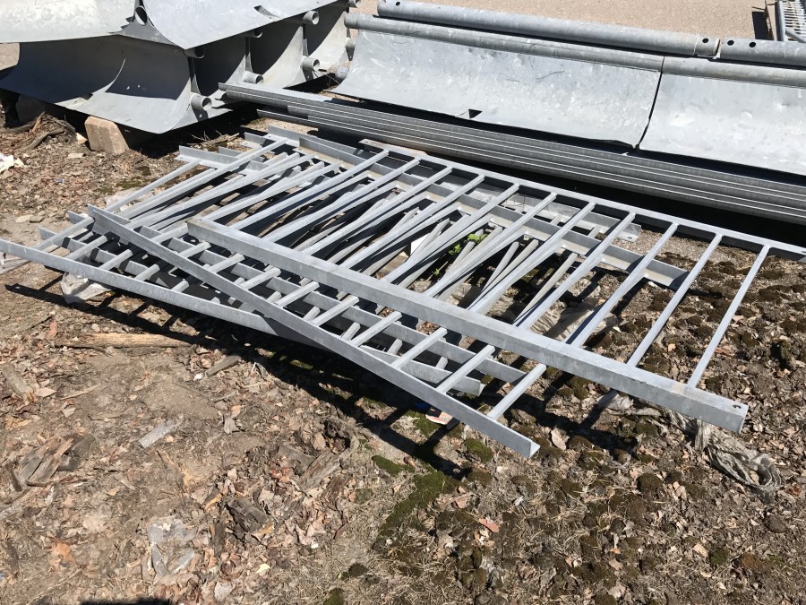 Räcken / Staket 6st sektioner