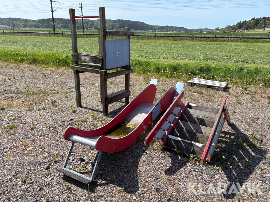 Lekutrustning Slottsbro