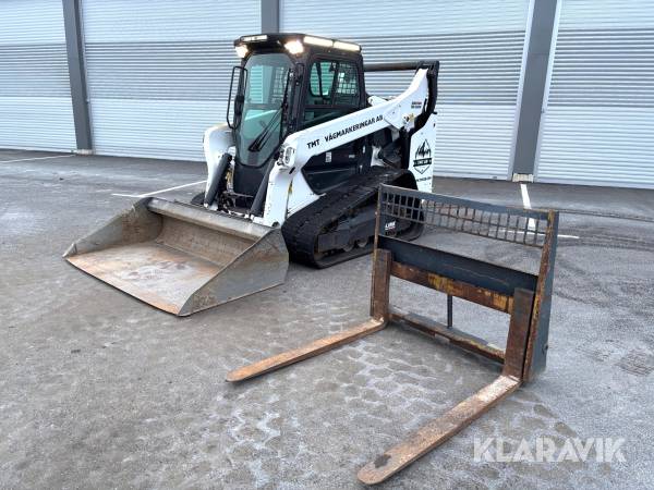 Kompaktlastare Bobcat T76 inkl redskap