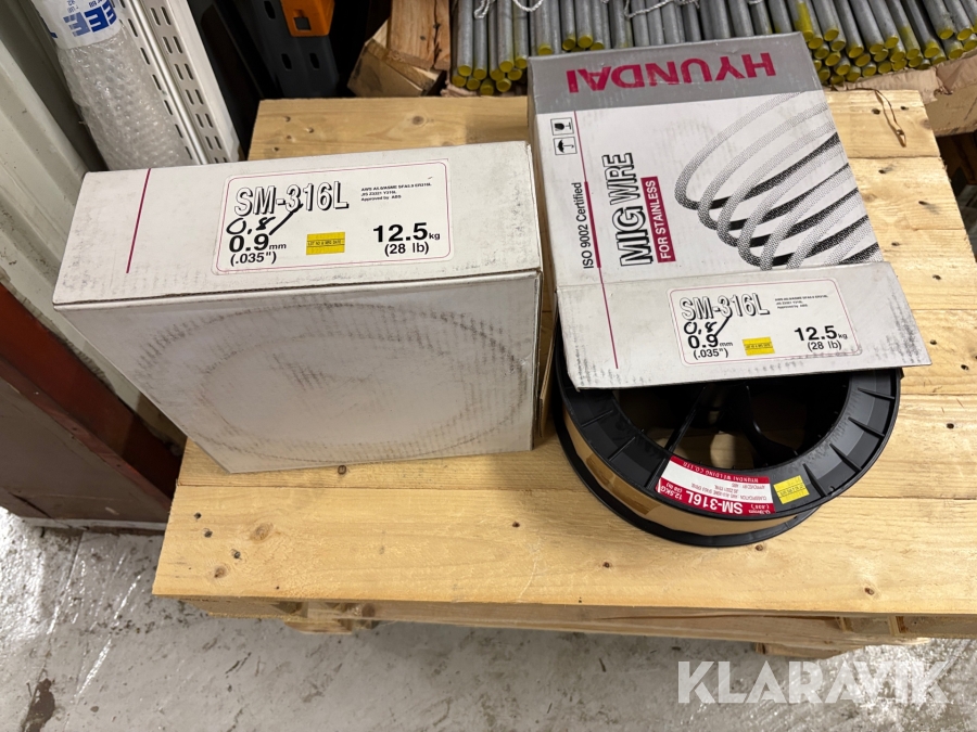 Migtråd Hyundai SM-316L två rullar