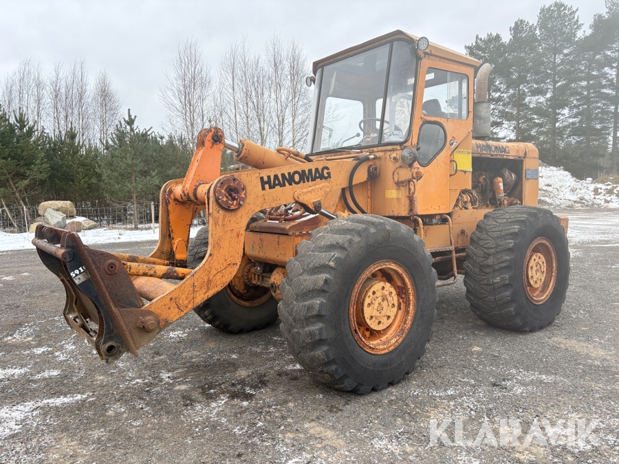 Hjullastare Hanomag B11