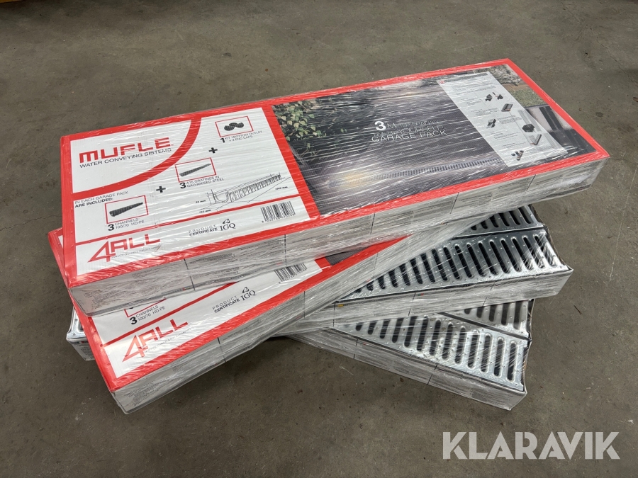 Markränna Mufle 4 st paket