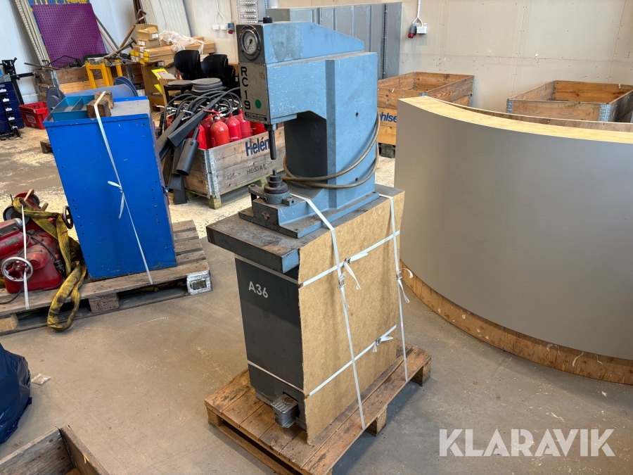 Nitningsmaskin Scledum RC19 luftdriven