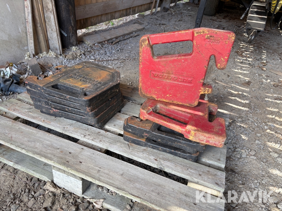 Frontvikter Volvo BM Valmet 310kg