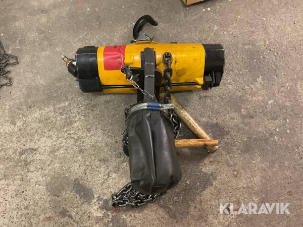 Telfer Atlas Copco LLA 500 tryckluftsdriven 0,5 ton