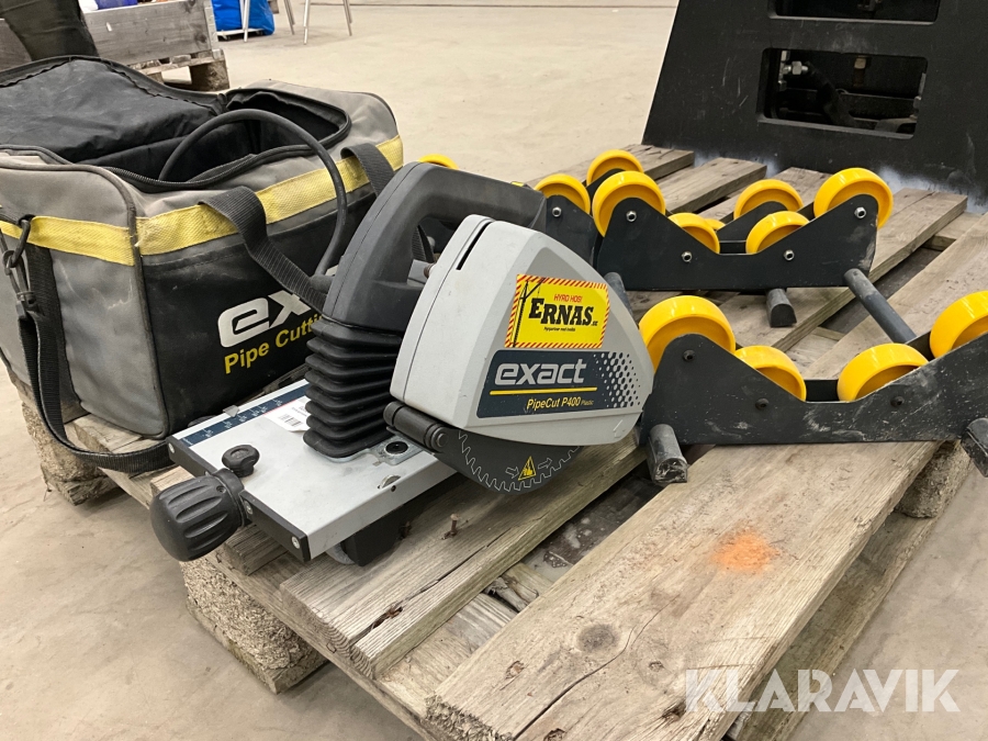 Rör-kap med stöd Exact PipeCut P400 Plastic