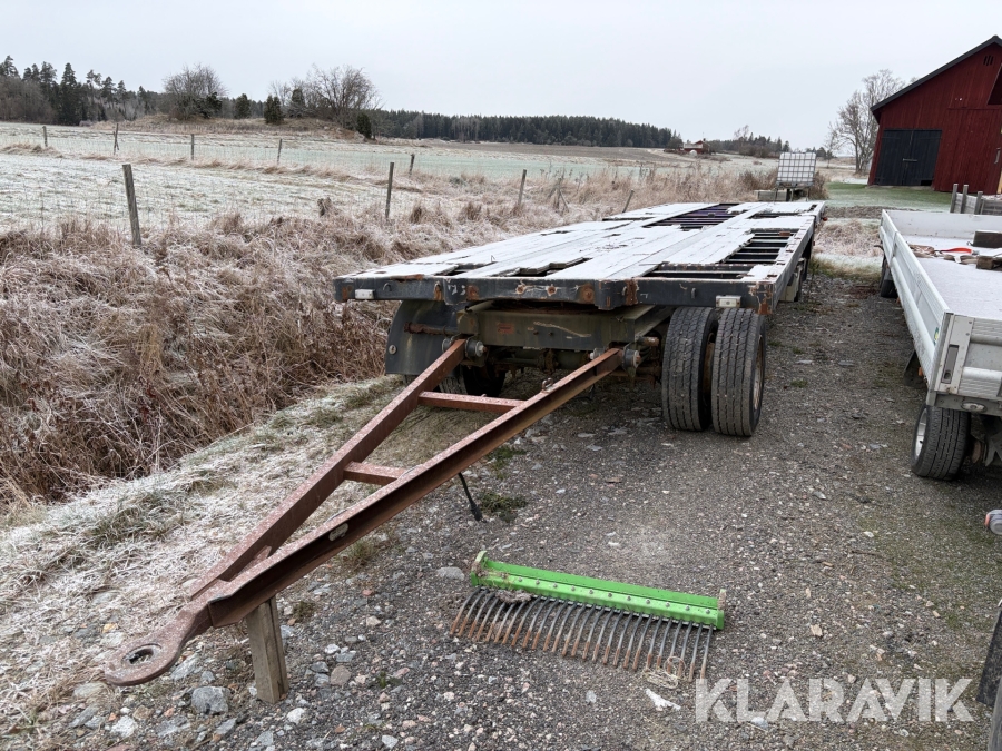 Maskinsläp / flakvagn