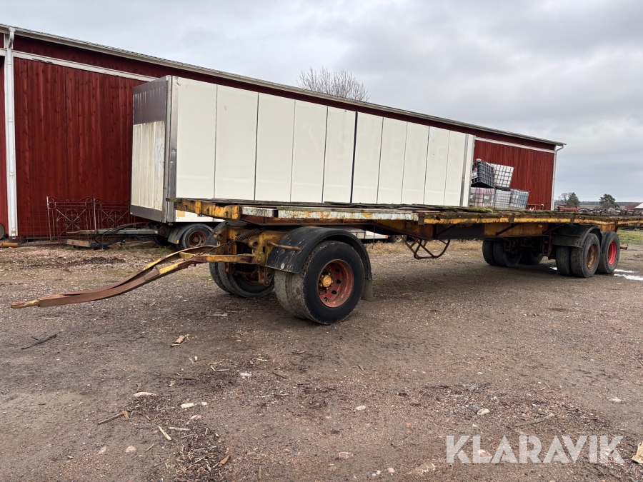 Halmsläp 12.5 x 2.5 meter