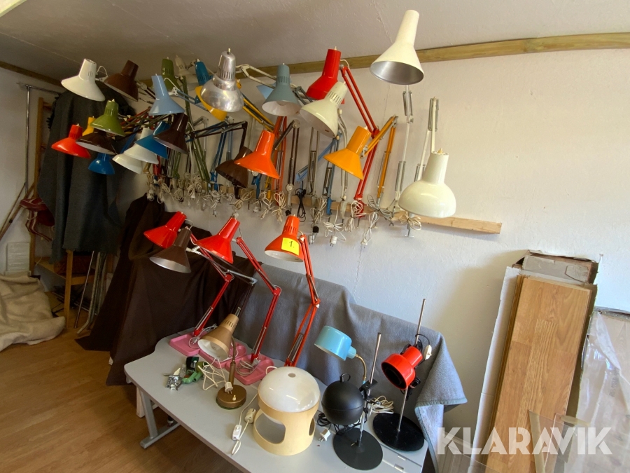 Retrolampor Wanto, Luxo, Piléprodukter 35st