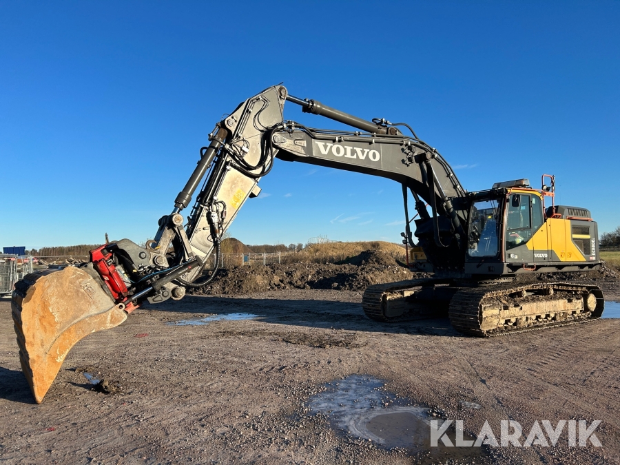 Bandgrävare Volvo EC380EL