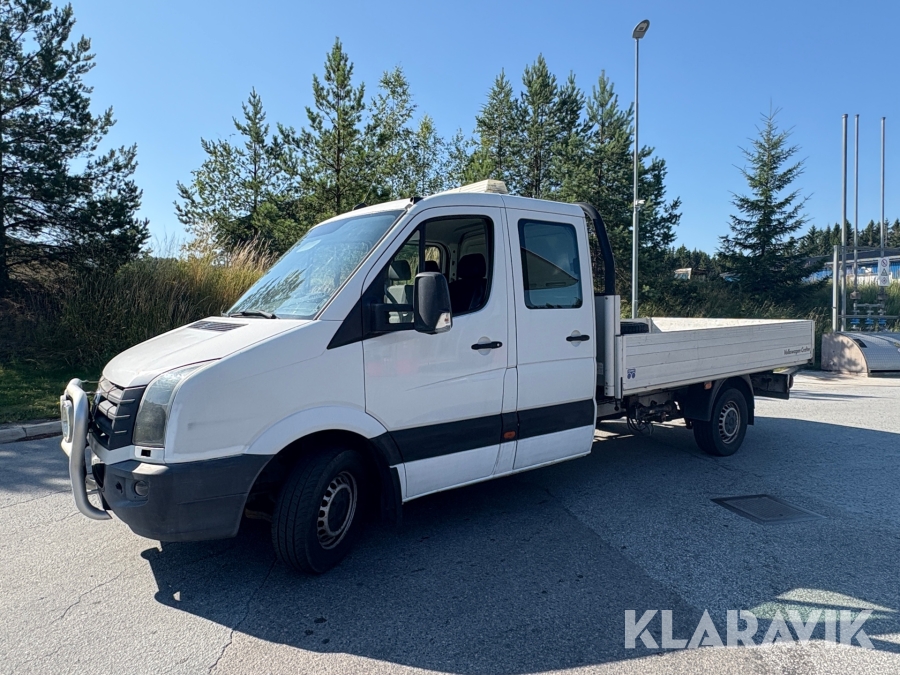 Flakbil Volkswagen Crafter 35 Chassi DH