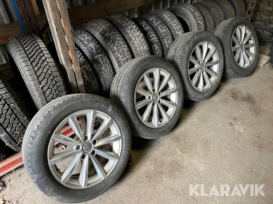 Däck på fälg Passat