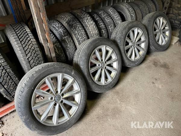Däck på fälg Passat