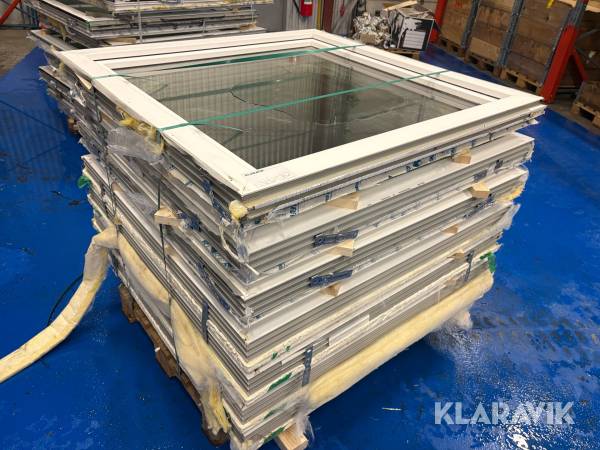 Plastfönster Salamander 7 st