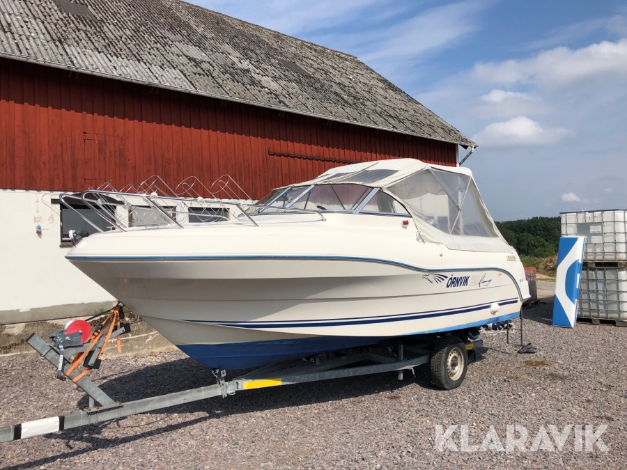 Båt Örnvik 620 Flamingo med båtvagn