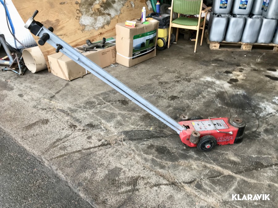 Domkraft samt Släpvagnsprovare