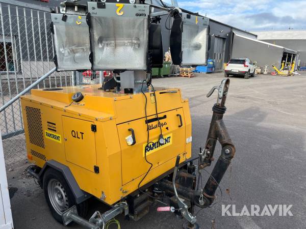 Belysningsmast dieseldriven Atlas Copco QLTH 40