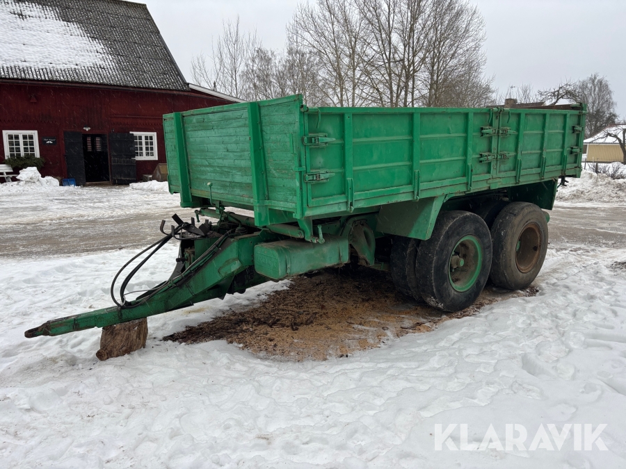 Grusvagn med tipp & drivning