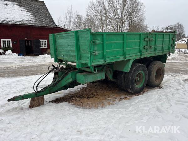 Grusvagn med tipp & drivning