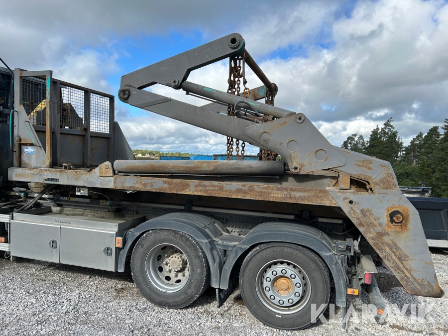 Liftdumper på lastväxlarram Joab HL14